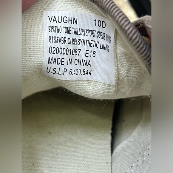 Polo Ralph Lauren Shoes Vaughn Athletic Leather Brown Sneakers Size 10D - Picture 7 of 9